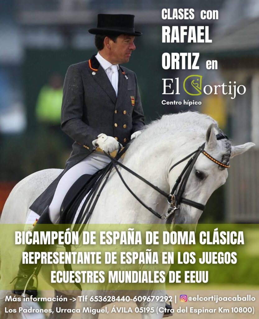Clases de Doma Clásica con Rafael Ortiz